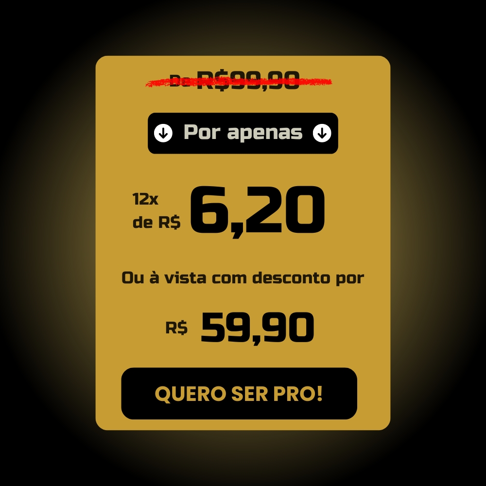 Card de Preços FC Elite